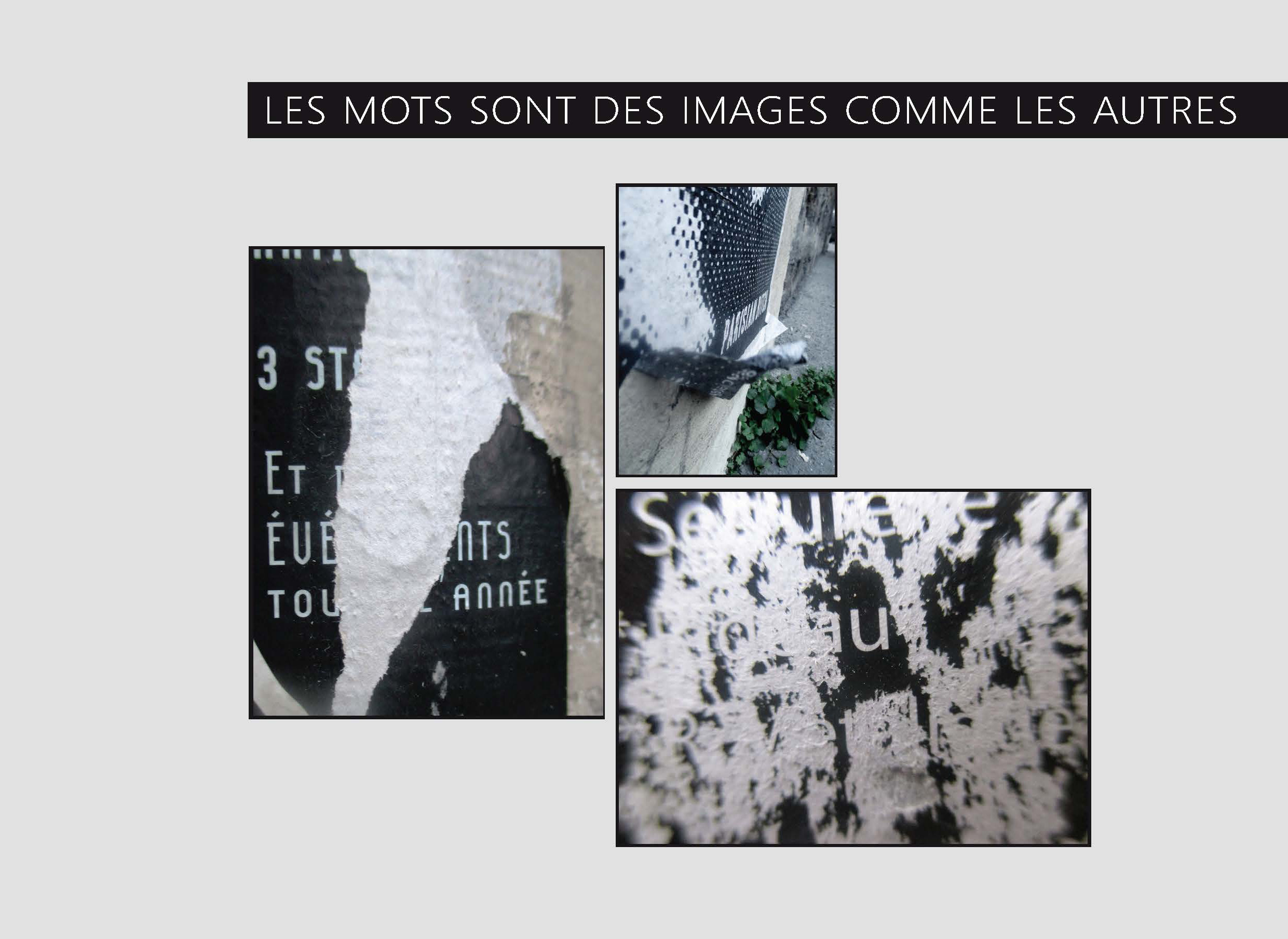 Restitution PEAC – Les mots sont des images comme les autres
