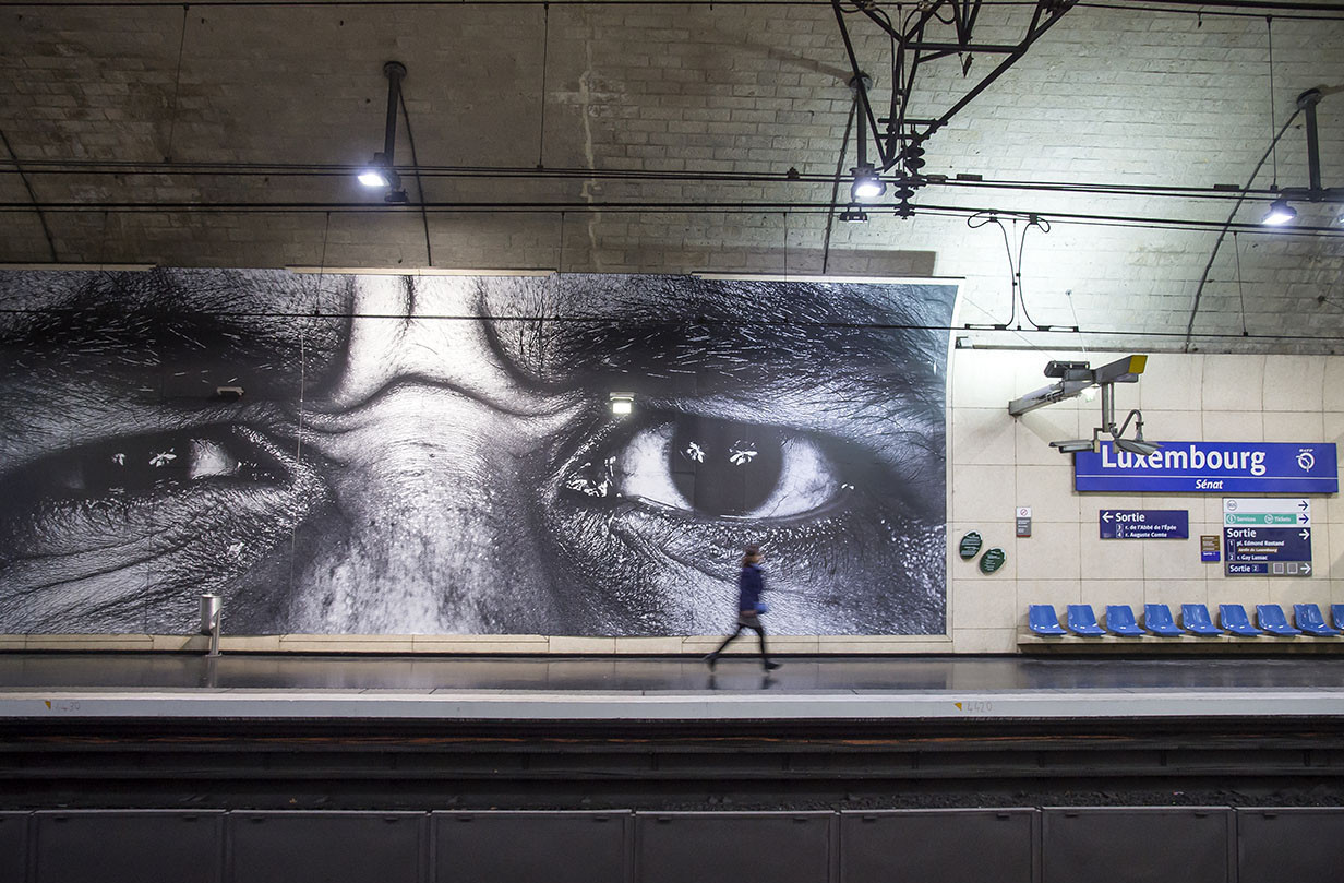 La RATP invite l&rsquo;artiste JR