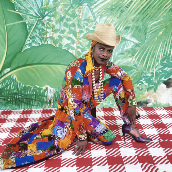 Samuel Fosso at the Huis Marseille, Amsterdam