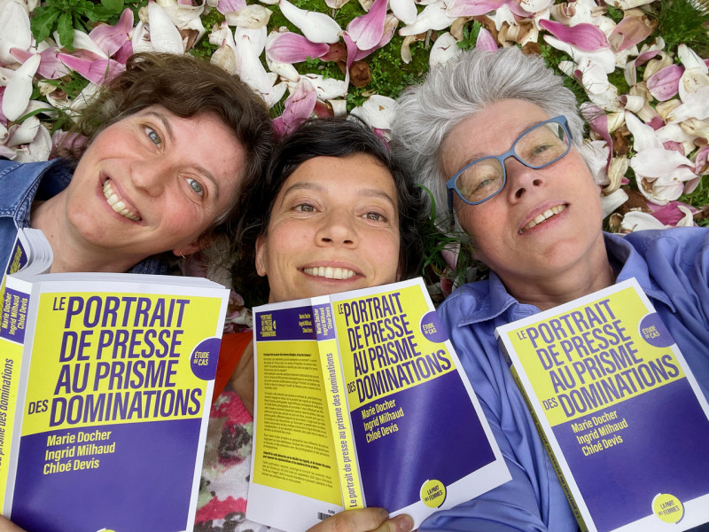 Rencontre & Signature à l’occasion de la parution du livre <br><em>Le portrait de presse au prisme des dominations – étude de cas</em>
