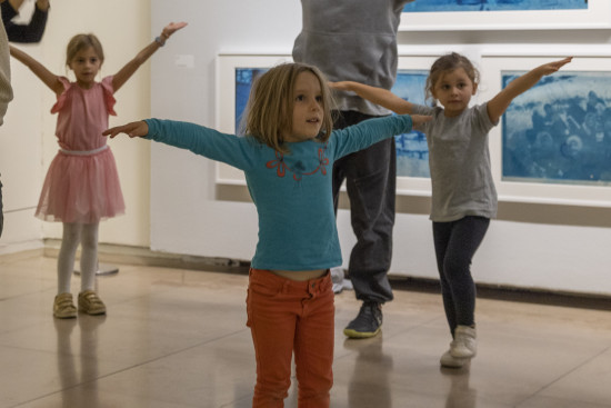Visite dansée en famille