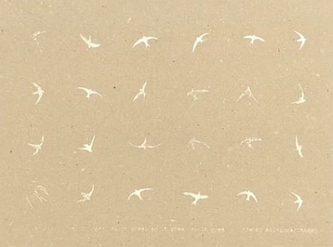 Kajioka – so it goes, so it goes, so it goes, so it goes ; signé par Miho Kajioka