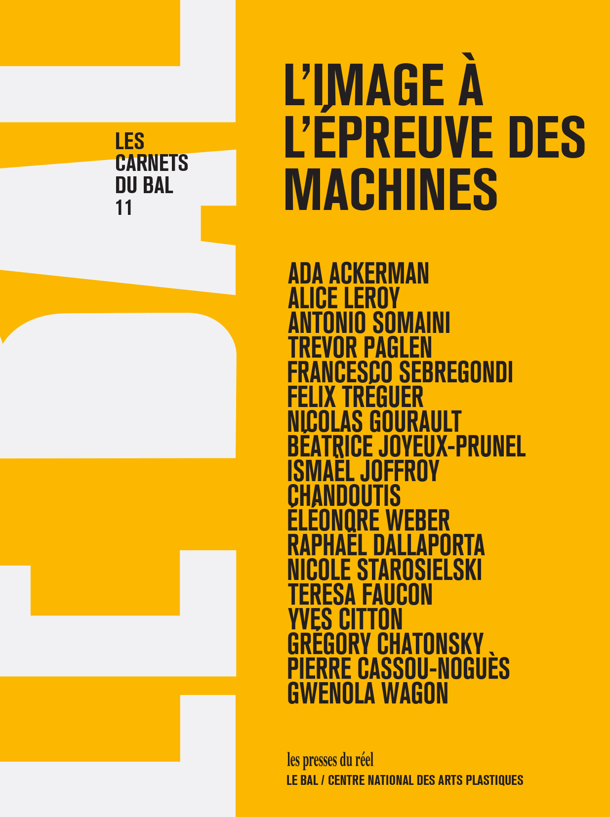 Les carnets du bal n.11 : L'image à l'épreuve des machines