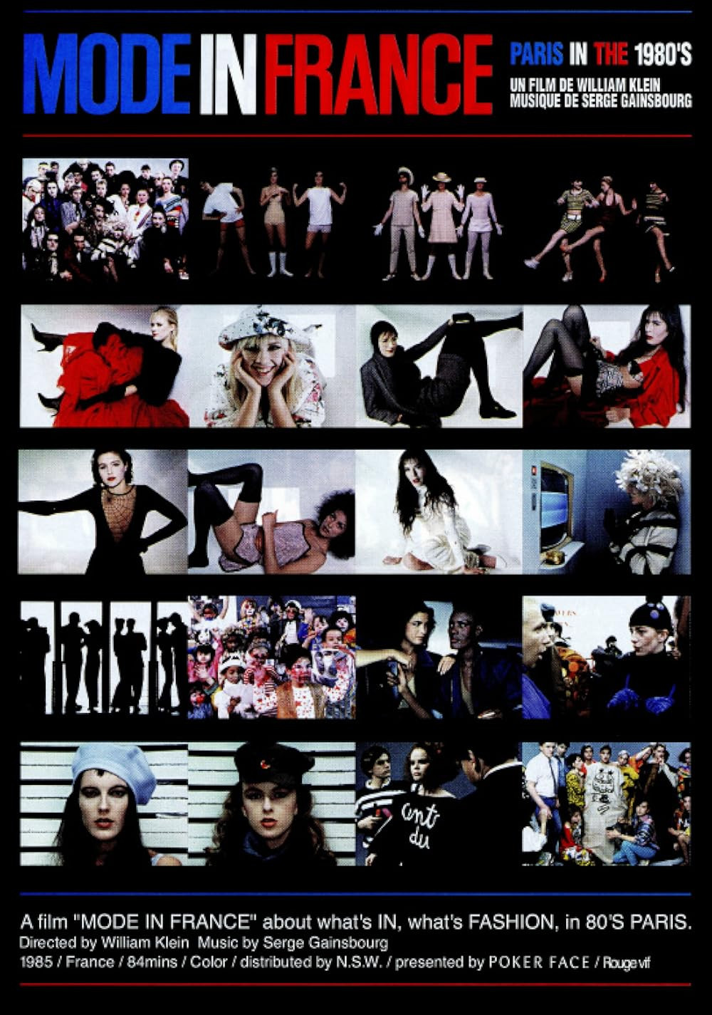 Projection du film <em>Mode In France</em> de William Klein