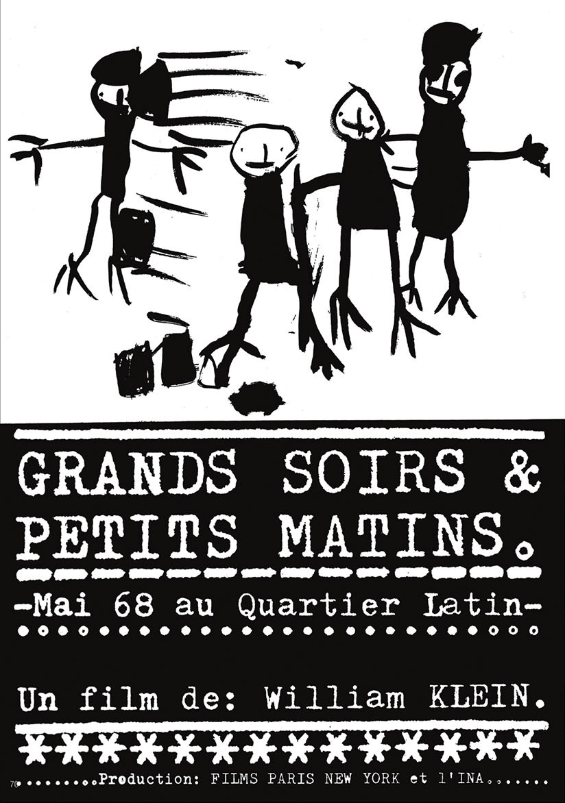 Projection du film <em>Grands soirs et petits matins</em> de William Klein