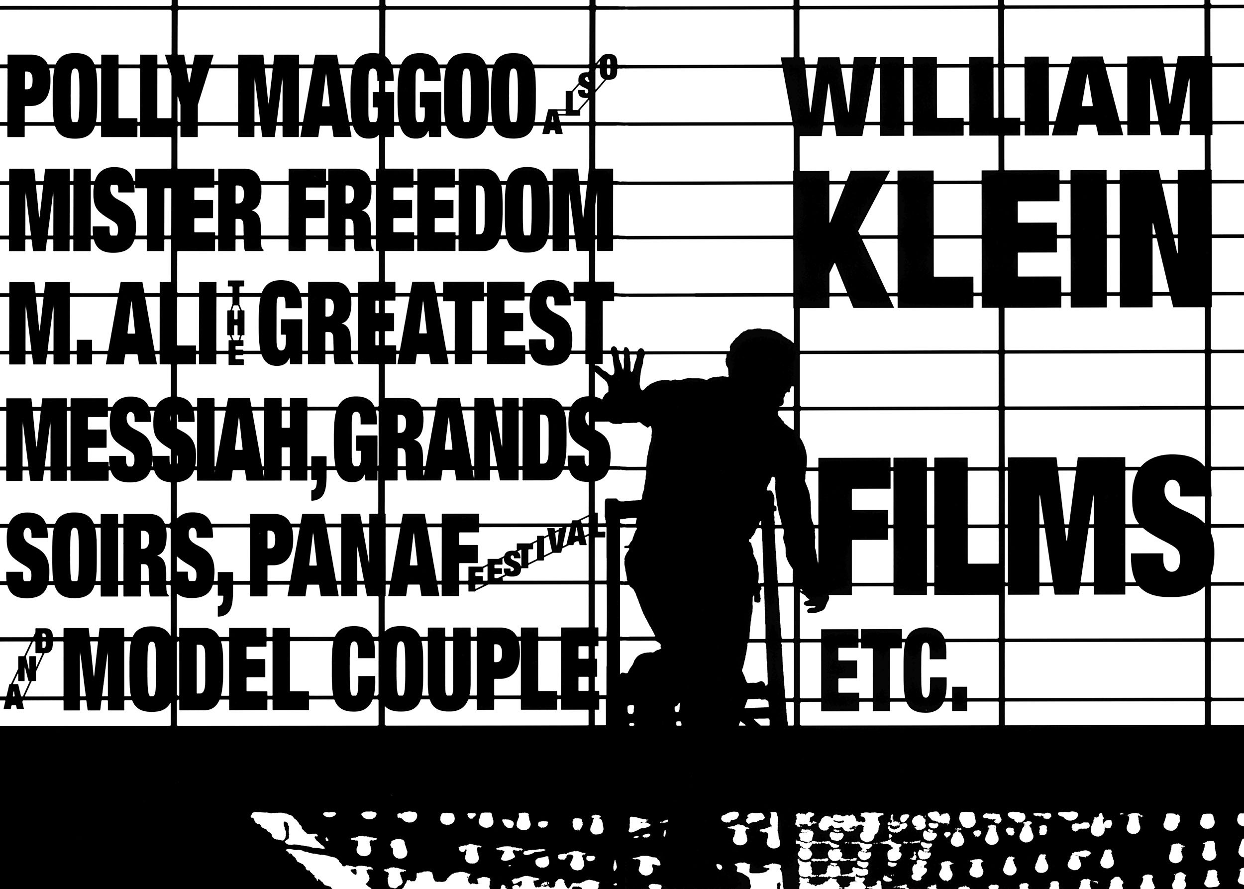 Projection de courts films de William Klein, autour de <em>Broadway by Light</em> et de <em>Contacts</em>